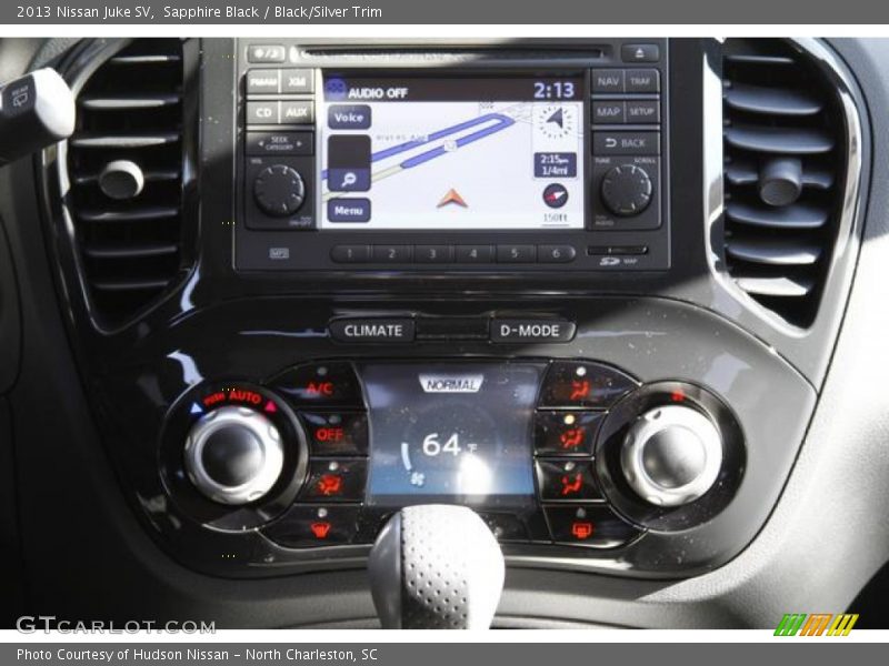 Sapphire Black / Black/Silver Trim 2013 Nissan Juke SV