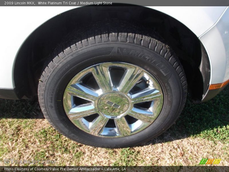 White Platinum Tri Coat / Medium Light Stone 2009 Lincoln MKX