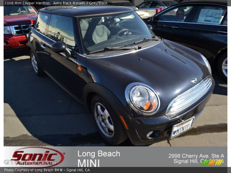 Astro Black Metallic / Grey/Black 2008 Mini Cooper Hardtop