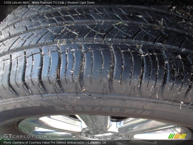 White Platinum Tri Coat / Medium Light Stone 2009 Lincoln MKX