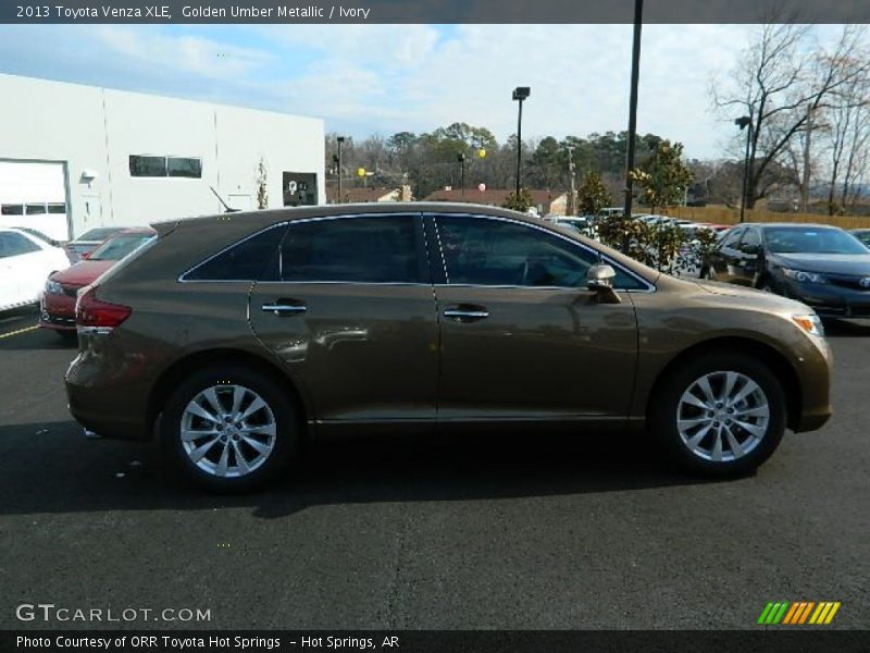 Golden Umber Metallic / Ivory 2013 Toyota Venza XLE