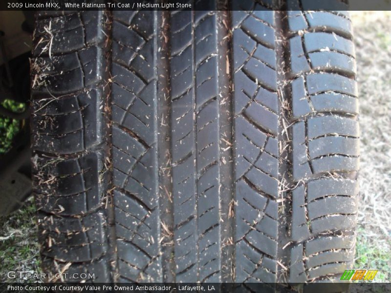 White Platinum Tri Coat / Medium Light Stone 2009 Lincoln MKX