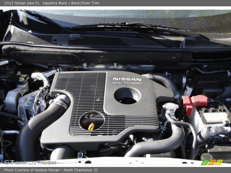 Sapphire Black / Black/Silver Trim 2013 Nissan Juke SV