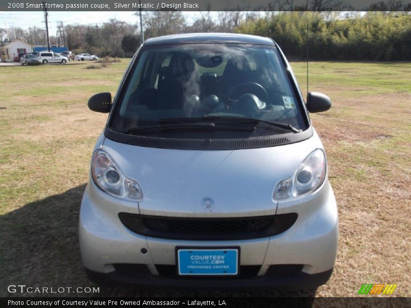 Silver Metallic / Design Black 2008 Smart fortwo passion coupe
