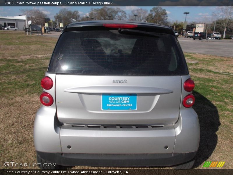 Silver Metallic / Design Black 2008 Smart fortwo passion coupe