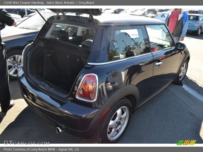 Astro Black Metallic / Grey/Black 2008 Mini Cooper Hardtop