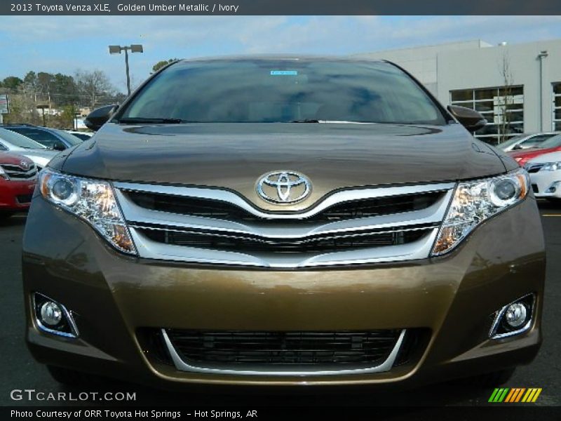 Golden Umber Metallic / Ivory 2013 Toyota Venza XLE