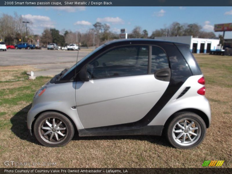 Silver Metallic / Design Black 2008 Smart fortwo passion coupe