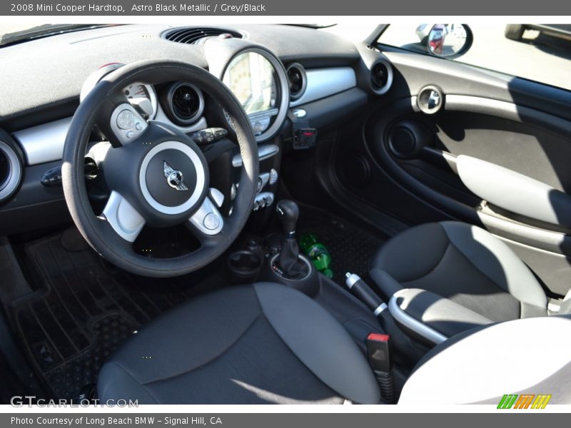 Astro Black Metallic / Grey/Black 2008 Mini Cooper Hardtop