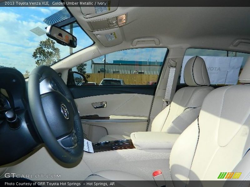 Golden Umber Metallic / Ivory 2013 Toyota Venza XLE