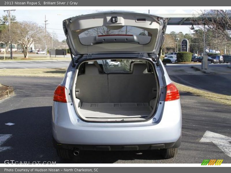 Brilliant Silver / Gray 2013 Nissan Rogue S