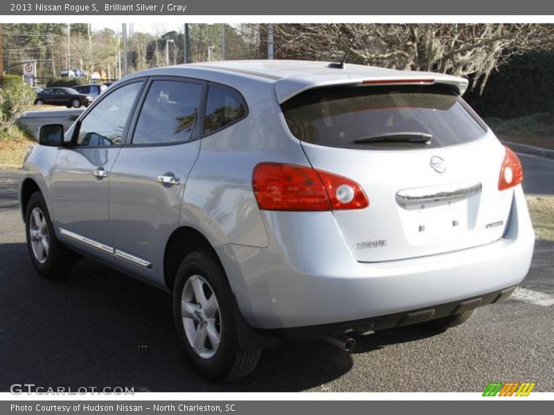 Brilliant Silver / Gray 2013 Nissan Rogue S