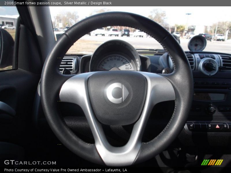 Silver Metallic / Design Black 2008 Smart fortwo passion coupe