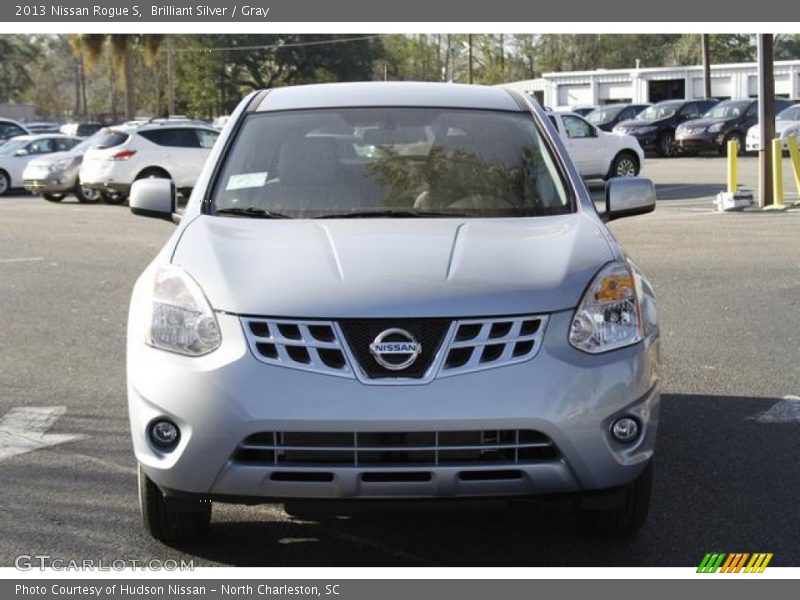 Brilliant Silver / Gray 2013 Nissan Rogue S