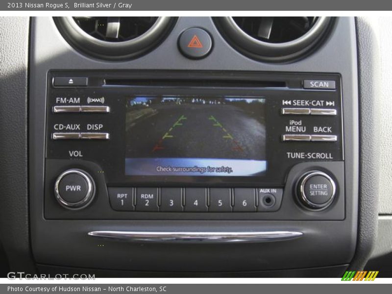 Brilliant Silver / Gray 2013 Nissan Rogue S