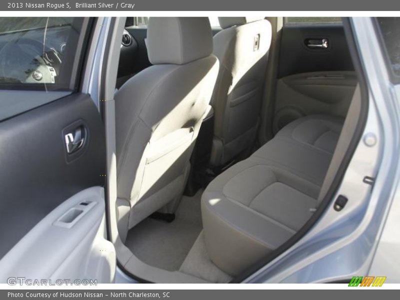 Brilliant Silver / Gray 2013 Nissan Rogue S
