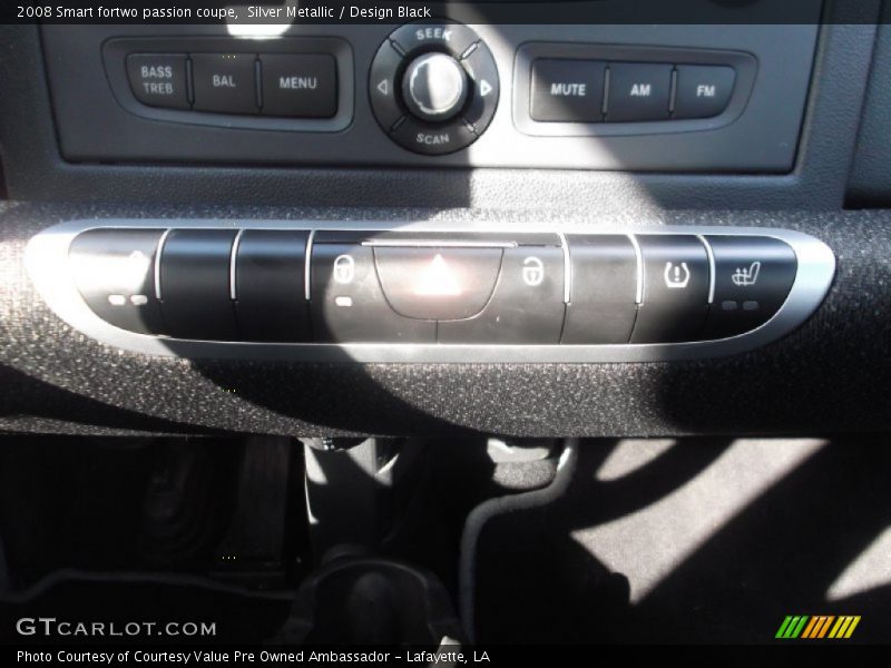Silver Metallic / Design Black 2008 Smart fortwo passion coupe