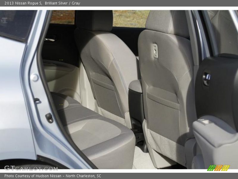 Brilliant Silver / Gray 2013 Nissan Rogue S