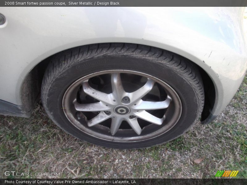 Silver Metallic / Design Black 2008 Smart fortwo passion coupe