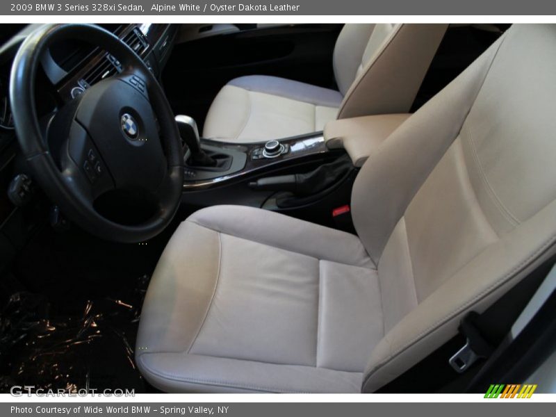 Front Seat of 2009 3 Series 328xi Sedan