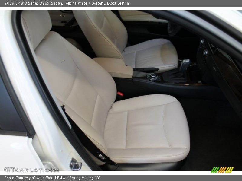 Alpine White / Oyster Dakota Leather 2009 BMW 3 Series 328xi Sedan
