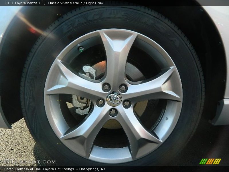 Classic Silver Metallic / Light Gray 2013 Toyota Venza XLE
