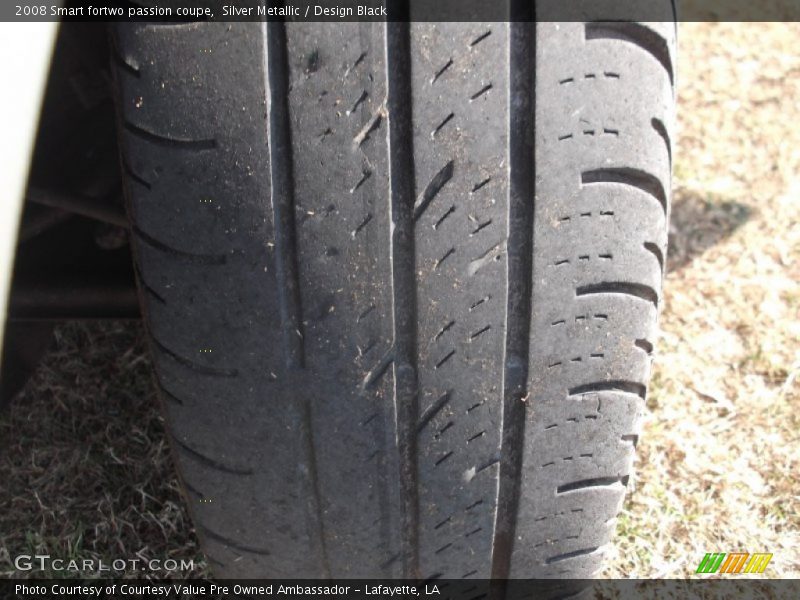 Silver Metallic / Design Black 2008 Smart fortwo passion coupe