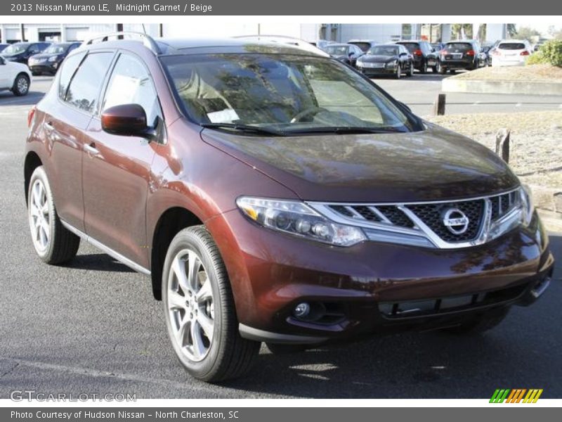 Midnight Garnet / Beige 2013 Nissan Murano LE
