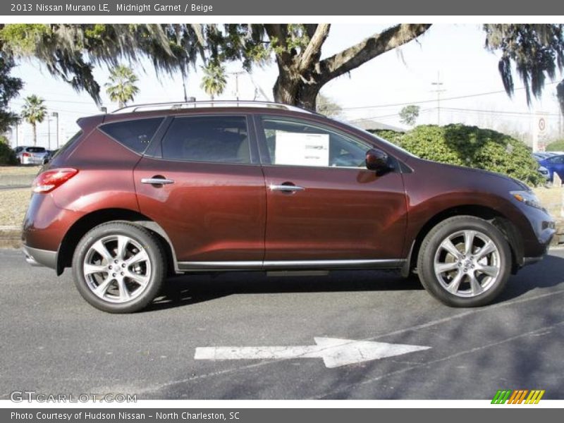 Midnight Garnet / Beige 2013 Nissan Murano LE