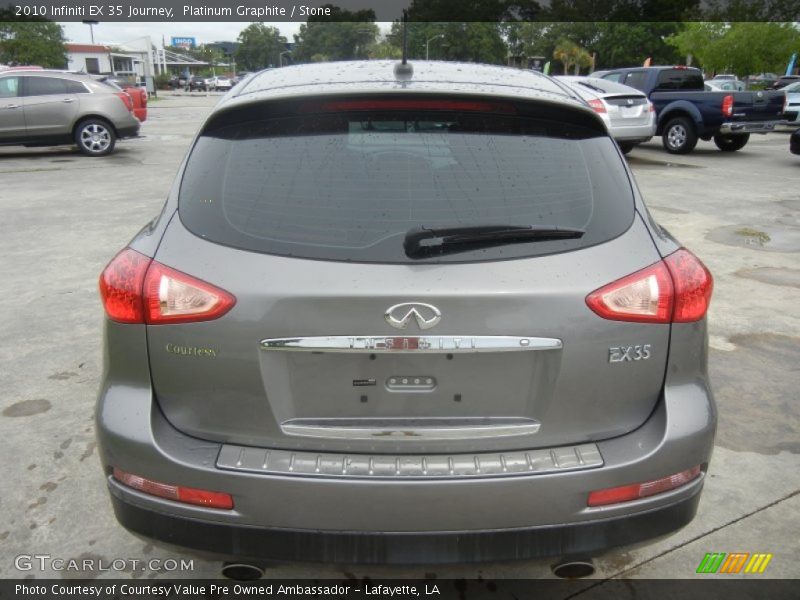 Platinum Graphite / Stone 2010 Infiniti EX 35 Journey