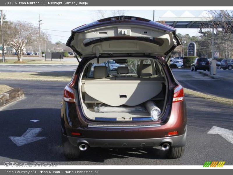 Midnight Garnet / Beige 2013 Nissan Murano LE
