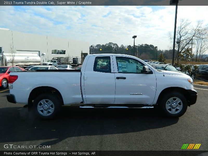 Super White / Graphite 2013 Toyota Tundra Double Cab