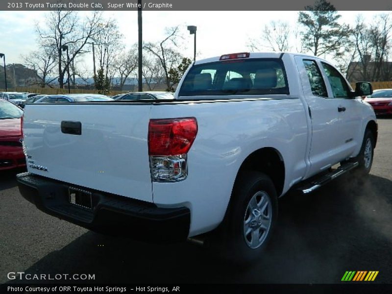 Super White / Graphite 2013 Toyota Tundra Double Cab