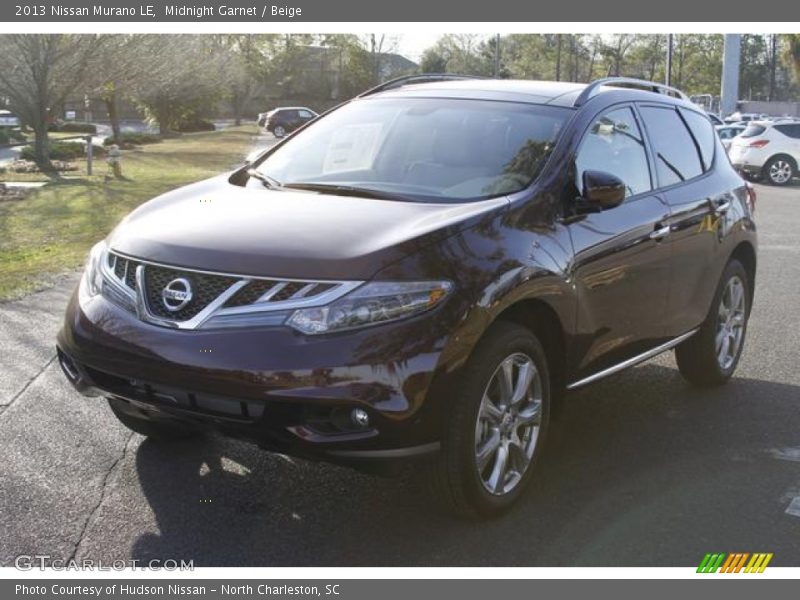 Midnight Garnet / Beige 2013 Nissan Murano LE