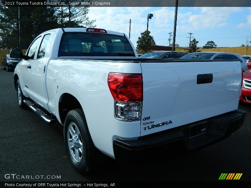 Super White / Graphite 2013 Toyota Tundra Double Cab