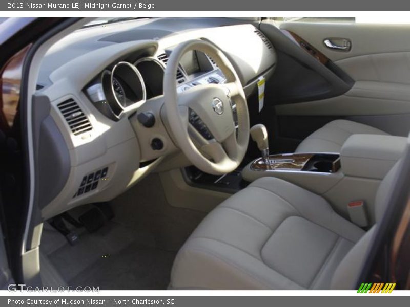 Midnight Garnet / Beige 2013 Nissan Murano LE