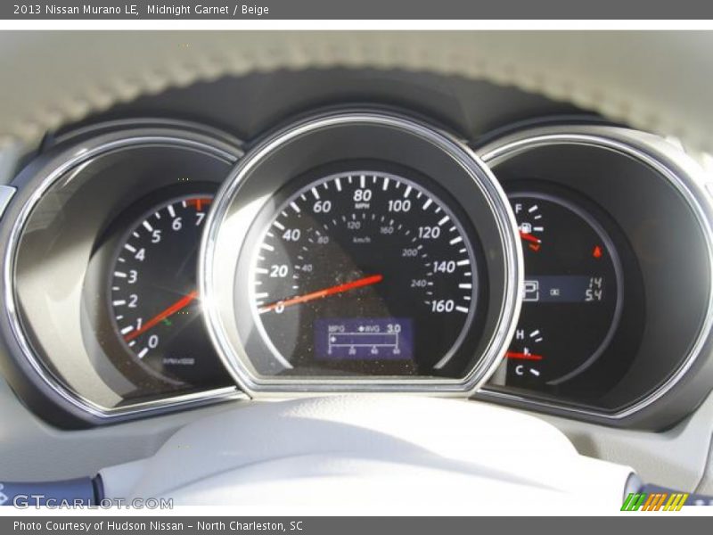 Midnight Garnet / Beige 2013 Nissan Murano LE