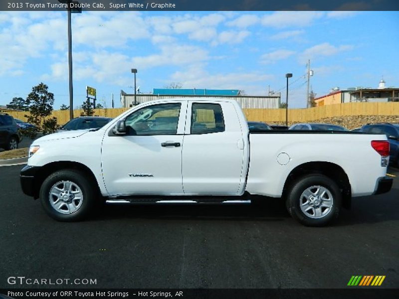 Super White / Graphite 2013 Toyota Tundra Double Cab