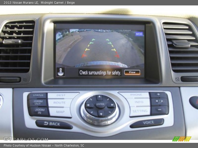 Midnight Garnet / Beige 2013 Nissan Murano LE