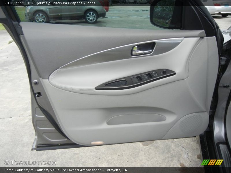 Platinum Graphite / Stone 2010 Infiniti EX 35 Journey