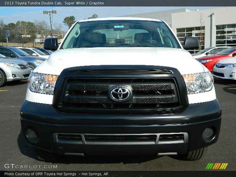 Super White / Graphite 2013 Toyota Tundra Double Cab