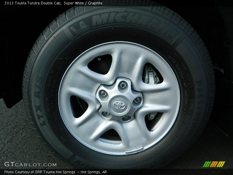 Super White / Graphite 2013 Toyota Tundra Double Cab