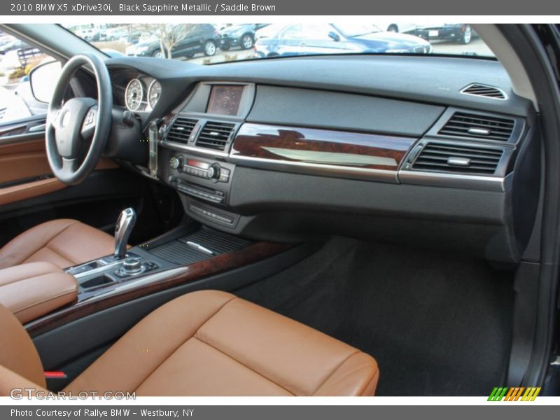 Black Sapphire Metallic / Saddle Brown 2010 BMW X5 xDrive30i