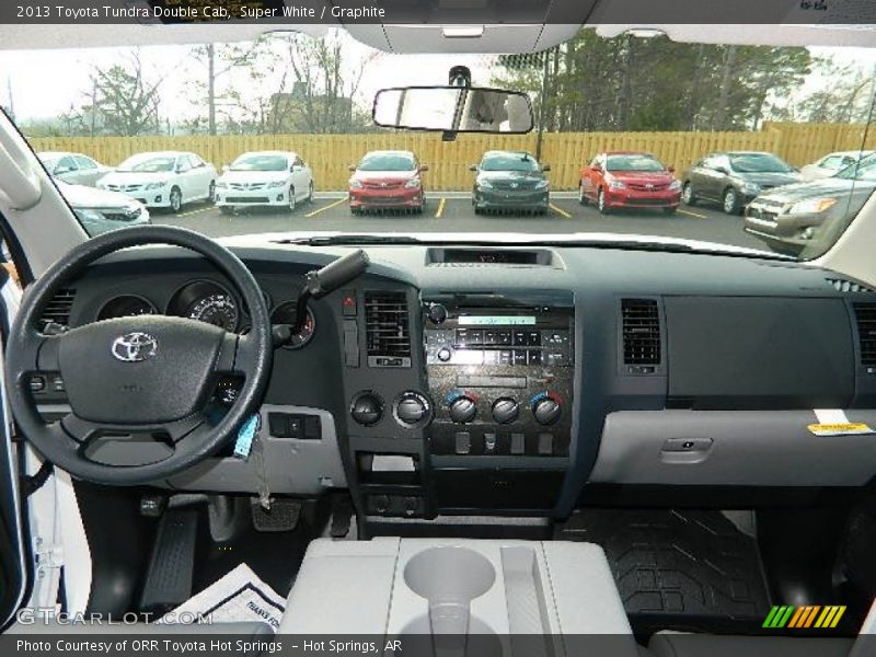 Super White / Graphite 2013 Toyota Tundra Double Cab