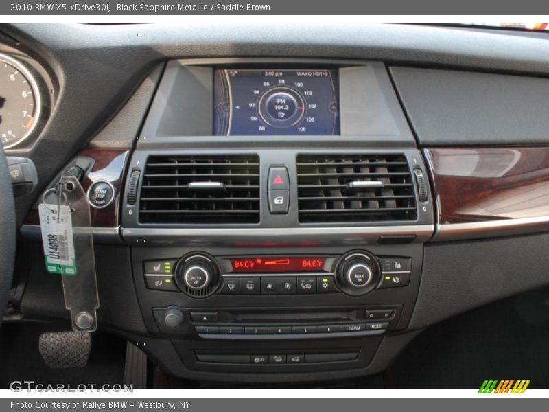 Black Sapphire Metallic / Saddle Brown 2010 BMW X5 xDrive30i
