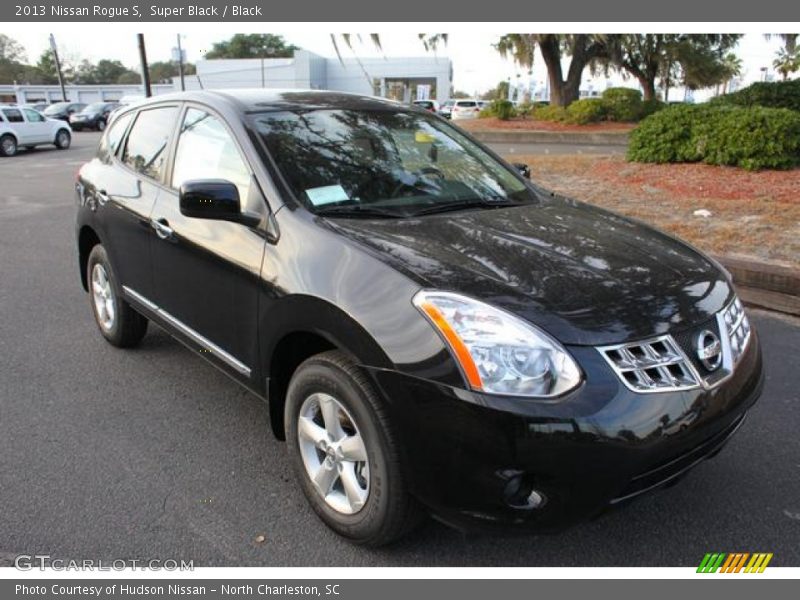 Super Black / Black 2013 Nissan Rogue S