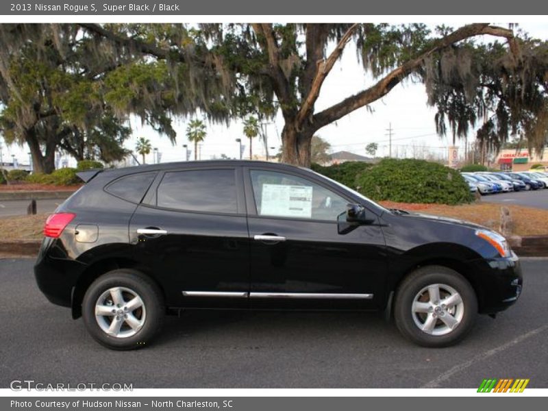 Super Black / Black 2013 Nissan Rogue S