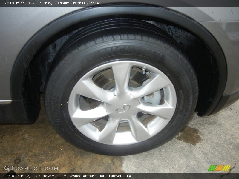 Platinum Graphite / Stone 2010 Infiniti EX 35 Journey