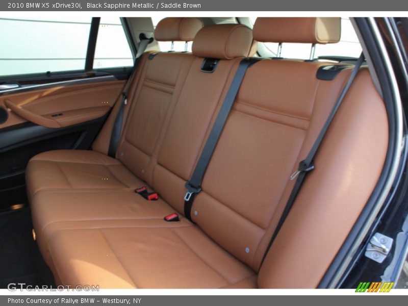 Black Sapphire Metallic / Saddle Brown 2010 BMW X5 xDrive30i