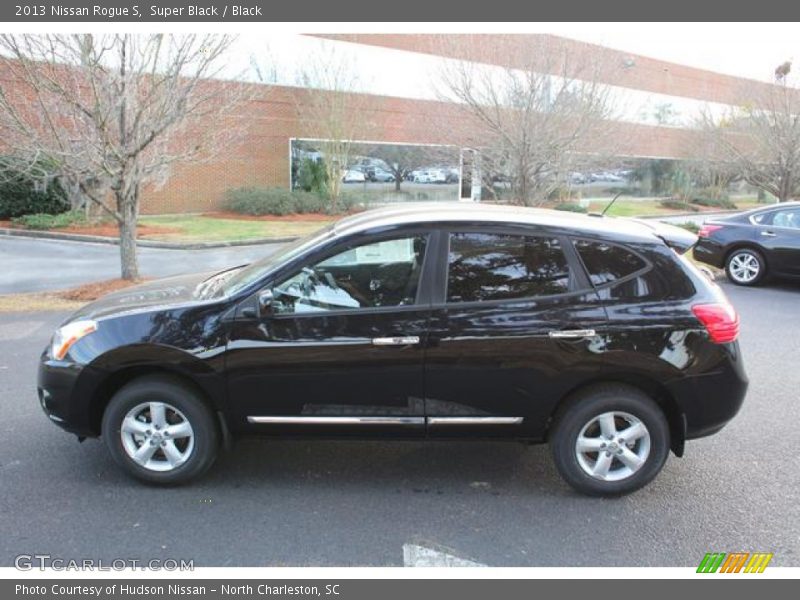 Super Black / Black 2013 Nissan Rogue S